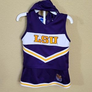 LSU Kids Cheerleader Outfit 4t